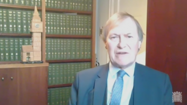 Sir David asks the Government to ensure that the Coronavirus vaccine reaches everyone in Southend who wants it 